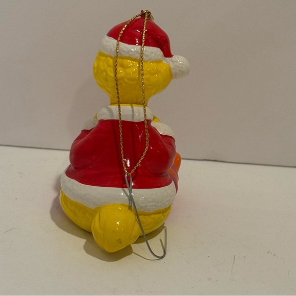 Vintage Sesame Street Cookie Monster Amd Big Ceramic Christmas Figurine Ornament - Picture 10 of 14
